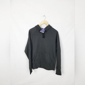 Champion Black Sweatshirt Hoodie Casual Fit